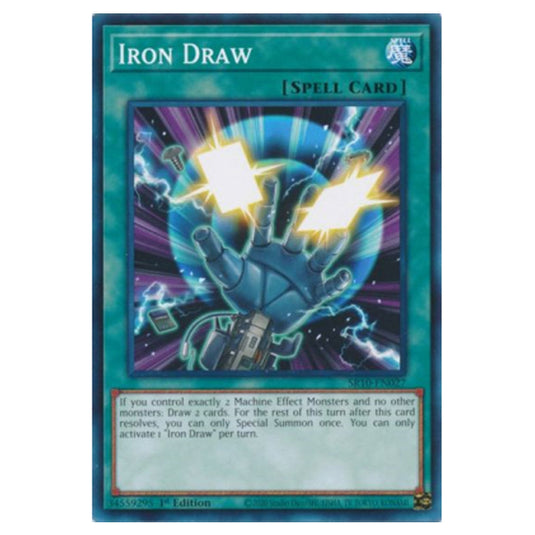 Iron Draw STP5-EN029 card from the Yu-Gi-Oh! set Speed Duel Tournament Pack 5