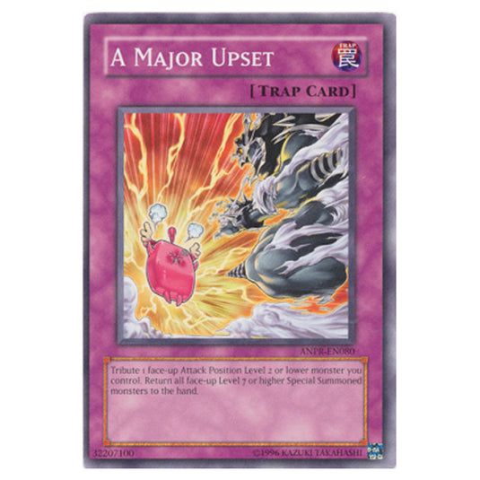 A Major Upset STP5-EN032 card from the Yu-Gi-Oh! set Speed Duel Tournament Pack 5