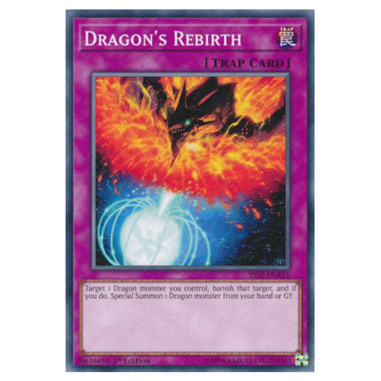 Dragon's Rebirth STP5-EN034 card from the Yu-Gi-Oh! set Speed Duel Tournament Pack 5