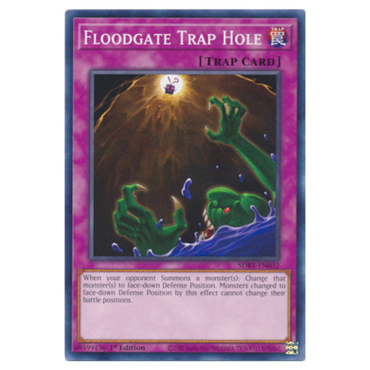 Floodgate Trap Hole STP5-EN035 card from the Yu-Gi-Oh! set Speed Duel Tournament Pack 5