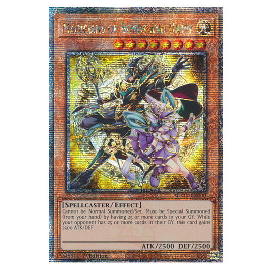 Yu-Gi-Oh! - Age of Overlord - Magicians of Bonds and Unity (Quarter Century Secret Rare) AGOV-EN000