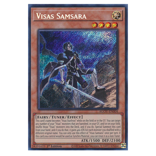 Yu-Gi-Oh! - Age of Overlord - Visas Samsara (Secret Rare) AGOV-EN004