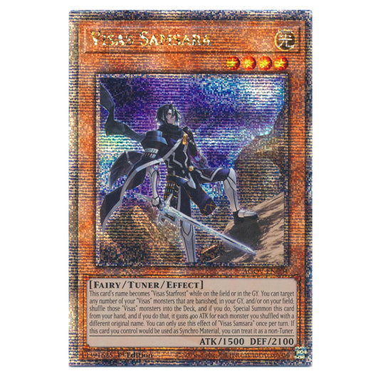 Yu-Gi-Oh! - Age of Overlord - Visas Samsara (Quarter Century Secret Rare) AGOV-EN004a