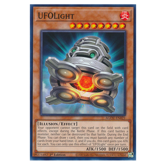 Yu-Gi-Oh! - Age of Overlord - UFOLight (Common) AGOV-EN021