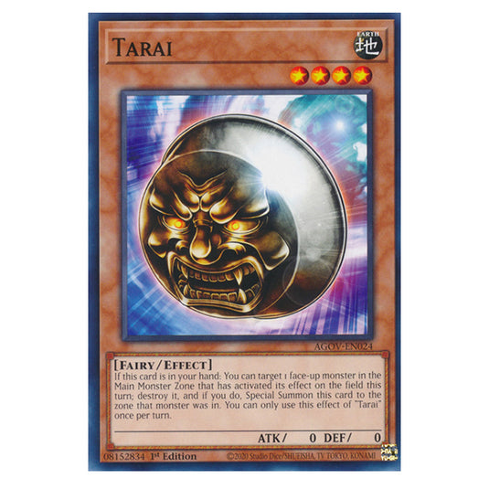 Yu-Gi-Oh! - Age of Overlord - Tarai (Common) AGOV-EN024