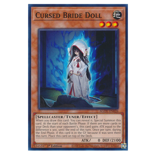 Yu-Gi-Oh! - Age of Overlord - Cursed Bride Doll (Common) AGOV-EN026