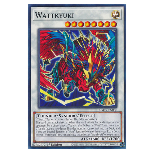 Yu-Gi-Oh! - Age of Overlord - Wattkyuki (Common) AGOV-EN038