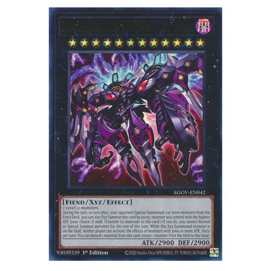 Yu-Gi-Oh! - Age of Overlord - Super Starslayer TY-PHON - Sky Crisis (Ultra Rare) AGOV-EN042