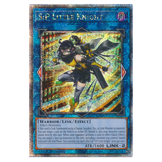 Yu-Gi-Oh! - Age of Overlord - S:P Little Knight (Quarter Century Secret Rare) AGOV-EN046a