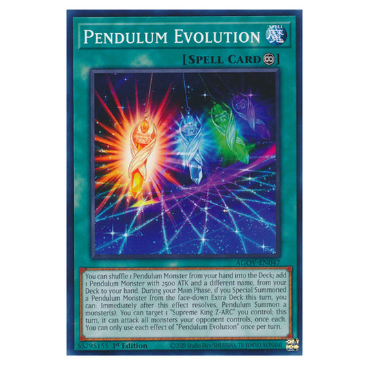 Yu-Gi-Oh! - Age of Overlord - Pendulum Evolution (Common) AGOV-EN047
