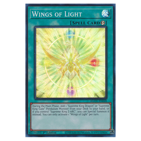 Yu-Gi-Oh! - Age of Overlord - Wings of Light (Super Rare) AGOV-EN048