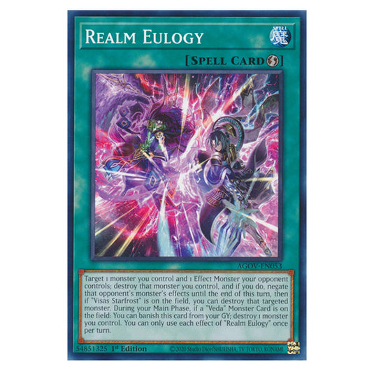 Yu-Gi-Oh! - Age of Overlord - Realm Eulogy (Common) AGOV-EN053