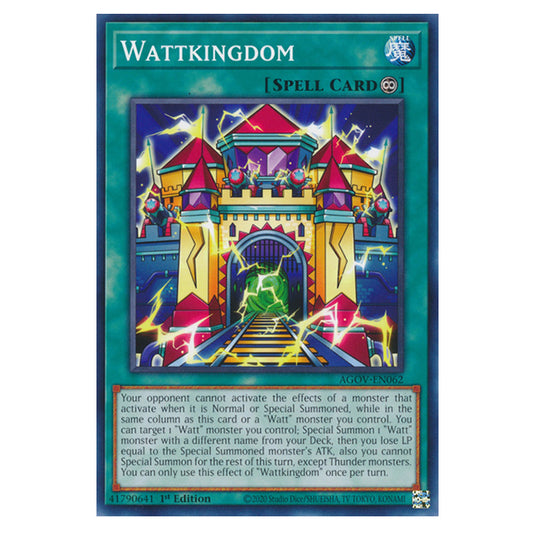 Yu-Gi-Oh! - Age of Overlord - Wattkingdom (Common) AGOV-EN062