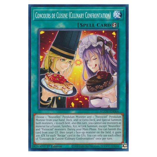 Yu-Gi-Oh! - Age of Overlord - Concours de Cuisine (Culinary Confrontation) (Common) AGOV-EN064