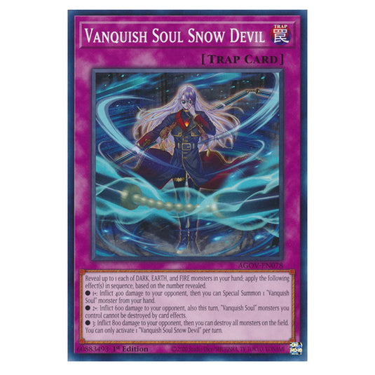 Yu-Gi-Oh! - Age of Overlord - Vanquish Soul Snow Devil (Common) AGOV-EN078