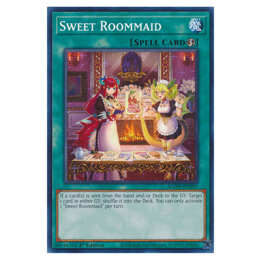 Yu-Gi-Oh! - Age of Overlord - Sweet Roommaid (Common) AGOV-EN097