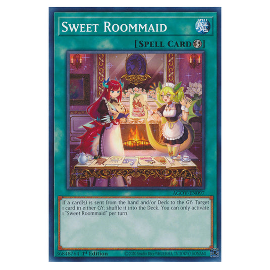 Yu-Gi-Oh! - Age of Overlord - Sweet Roommaid (Common) AGOV-EN097 Yu-Gi-Oh! - Age of Overlord - Sweet Roommaid (Common) AGOV-EN097
