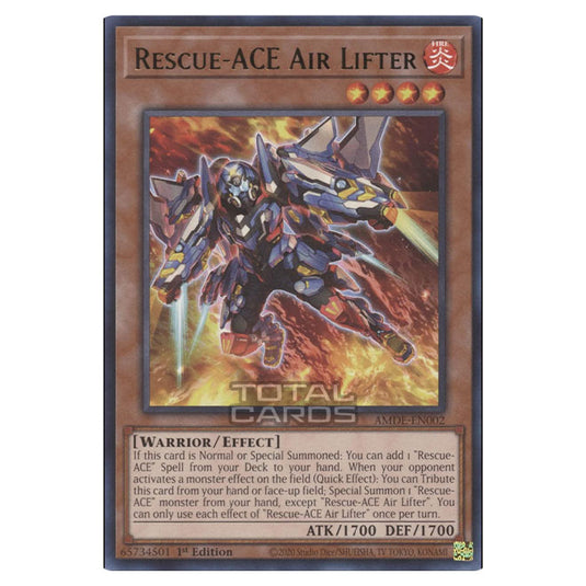 Yu-Gi-Oh! - Amazing Defenders - Rescue-ACE Air Lifter (Rare) AMDE-EN002