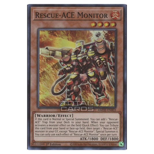 Yu-Gi-Oh! - Amazing Defenders - Rescue-ACE Monitor (Super Rare) AMDE-EN003