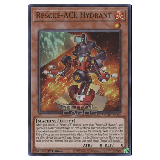 Yu-Gi-Oh! - Amazing Defenders - Rescue-ACE Hydrant (Ultra Rare) AMDE-EN004