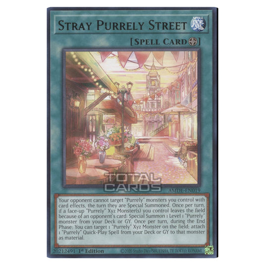 Yu-Gi-Oh! - Amazing Defenders - Stray Purrely Street (Rare) AMDE-EN019