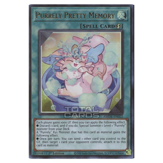 Yu-Gi-Oh! - Amazing Defenders - Purrely Pretty Memory (Ultra Rare) AMDE-EN022