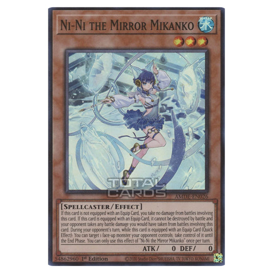 Yu-Gi-Oh! - Amazing Defenders - Ni-Ni the Mirror Mikanko (Super Rare) AMDE-EN026