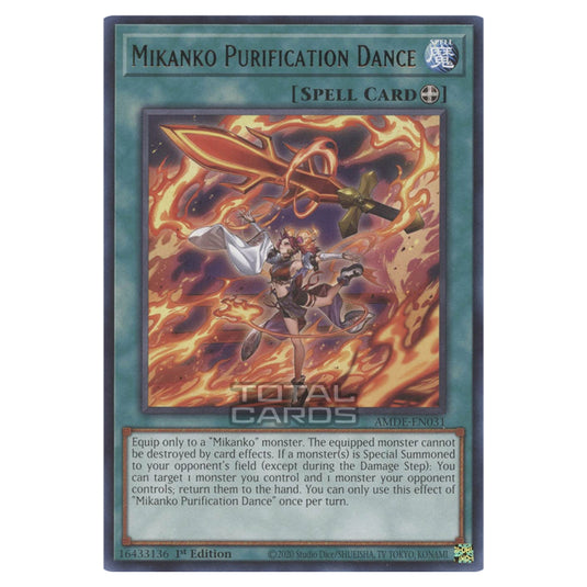 Yu-Gi-Oh! - Amazing Defenders - Mikanko Purification Dance (Rare) AMDE-EN031