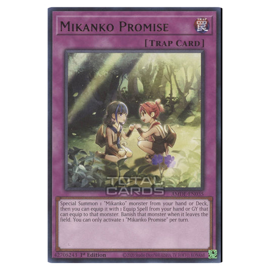 Yu-Gi-Oh! - Amazing Defenders - Mikanko Promise (Rare) AMDE-EN035