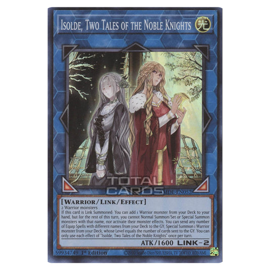 Yu-Gi-Oh! - Amazing Defenders - Isolde, Two Tales of the Noble Knights (Super Rare) AMDE-EN052