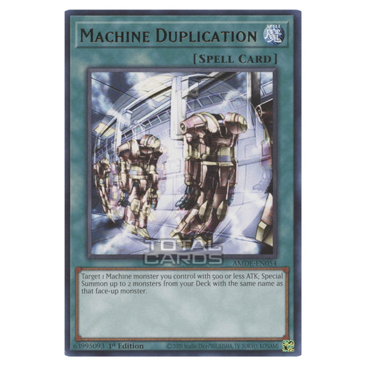 Yu-Gi-Oh! - Amazing Defenders - Machine Duplication (Rare) AMDE-EN054