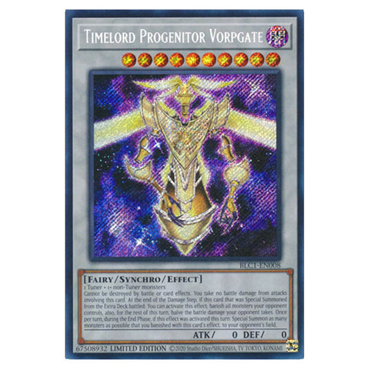 Yu-Gi-Oh! - Battles of Legend: Chapter 1 - Timelord Progenitor Vorpgate (Secret Rare) BLC1-EN008