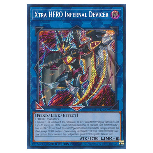 Yu-Gi-Oh! - Battles of Legend: Chapter 1 - Xtra HERO Infernal Devicer (Secret Rare) BLC1-EN009