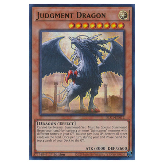 Yu-Gi-Oh! - Battles of Legend: Chapter 1 - Judgment Dragon (Silver) (Ultra Rare) BLC1-EN012a