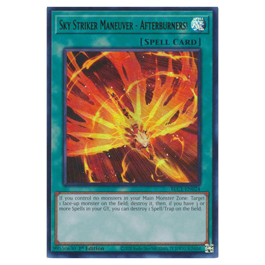 Yu-Gi-Oh! - Battles of Legend: Chapter 1 - Sky Striker Maneuver - Afterburners! (Silver) (Ultra Rare) BLC1-EN024a