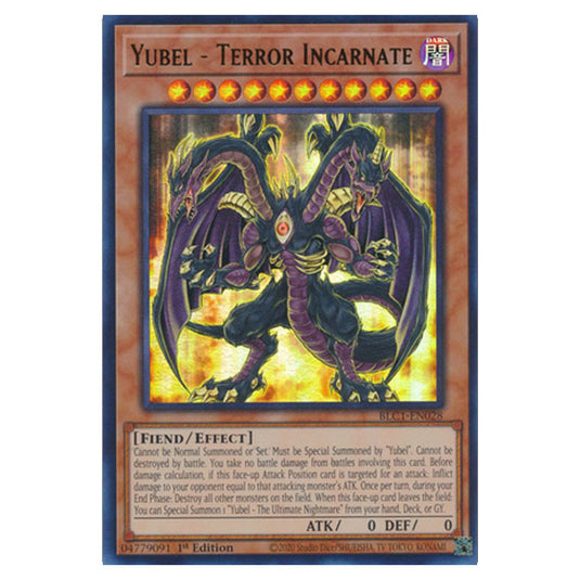 Yu-Gi-Oh! - Battles of Legend: Chapter 1 - Yubel - Terror Incarnate (Gold) (Ultra Rare) BLC1-EN028