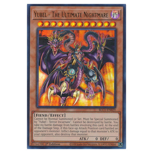 Yu-Gi-Oh! - Battles of Legend: Chapter 1 - Yubel - The Ultimate Nightmare (Gold) (Ultra Rare) BLC1-EN029