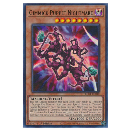 Yu-Gi-Oh! - Battles of Legend: Chapter 1 - Gimmick Puppet Nightmare (Silver) (Ultra Rare) BLC1-EN040a