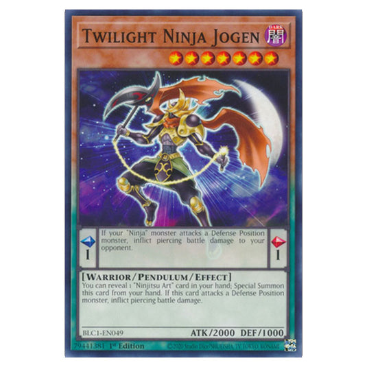 Yu-Gi-Oh! - Battles of Legend: Chapter 1 - Twilight Ninja Jogen (Common) BLC1-EN049