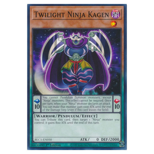 Yu-Gi-Oh! - Battles of Legend: Chapter 1 - Twilight Ninja Kagen (Common) BLC1-EN050