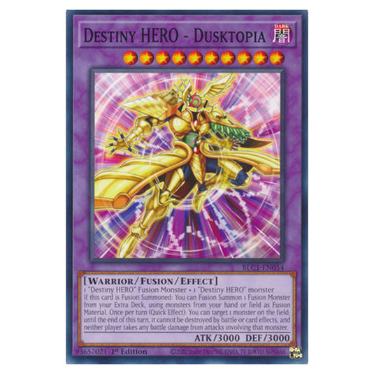 Yu-Gi-Oh! - Battles of Legend: Chapter 1 - Destiny HERO - Dusktopia (Common) BLC1-EN054