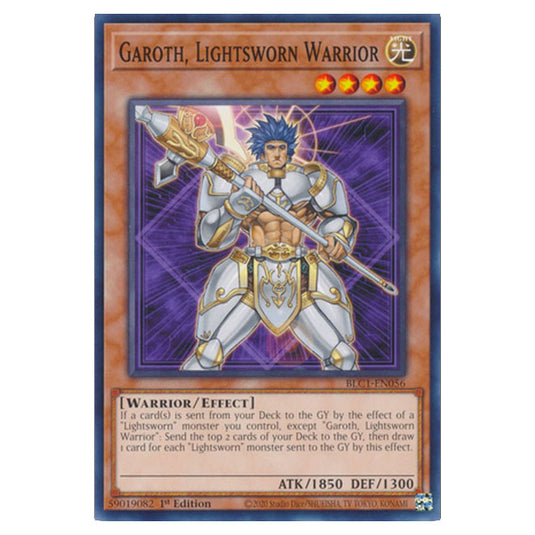 Yu-Gi-Oh! - Battles of Legend: Chapter 1 - Garoth, Lightsworn Warrior (Common) BLC1-EN056