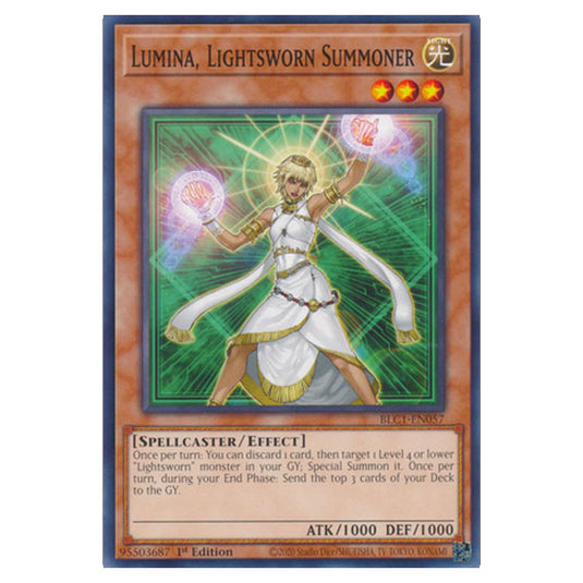 Yu-Gi-Oh! - Battles of Legend: Chapter 1 - Lumina, Lightsworn Summoner (Common) BLC1-EN057