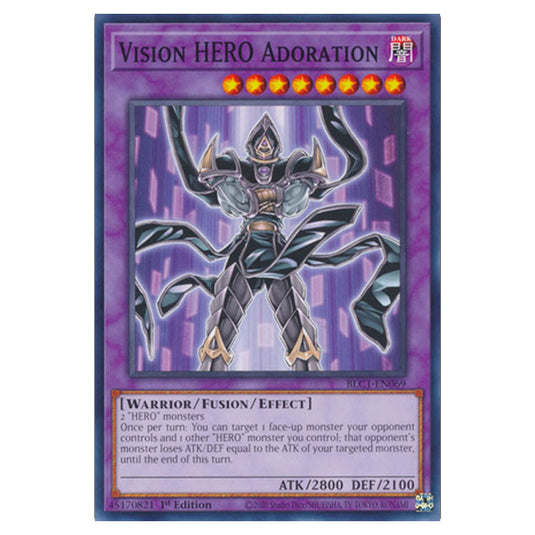 Yu-Gi-Oh! - Battles of Legend: Chapter 1 - Vision HERO Adoration (Common) BLC1-EN069