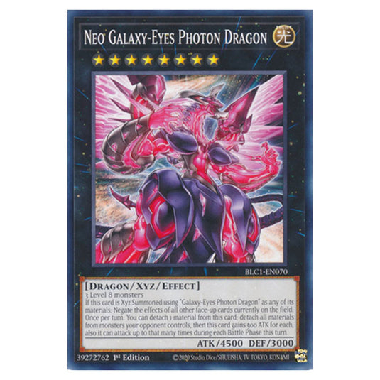 Yu-Gi-Oh! - Battles of Legend: Chapter 1 - Neo Galaxy-Eyes Photon Dragon (Common) BLC1-EN070