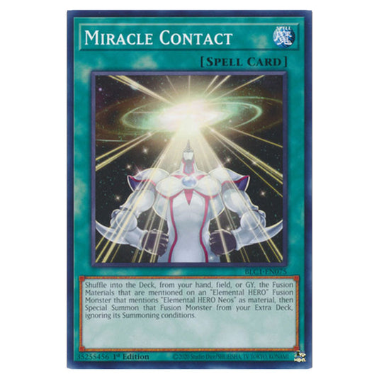 Yu-Gi-Oh! - Battles of Legend: Chapter 1 - Miracle Contact (Common) BLC1-EN075