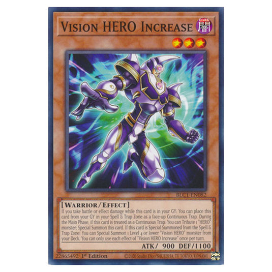Yu-Gi-Oh! - Battles of Legend: Chapter 1 - Vision HERO Increase (Common) BLC1-EN082