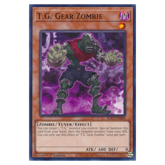 Yu-Gi-Oh! - Battles of Legend: Chapter 1 - T.G. Gear Zombie (Common) BLC1-EN088