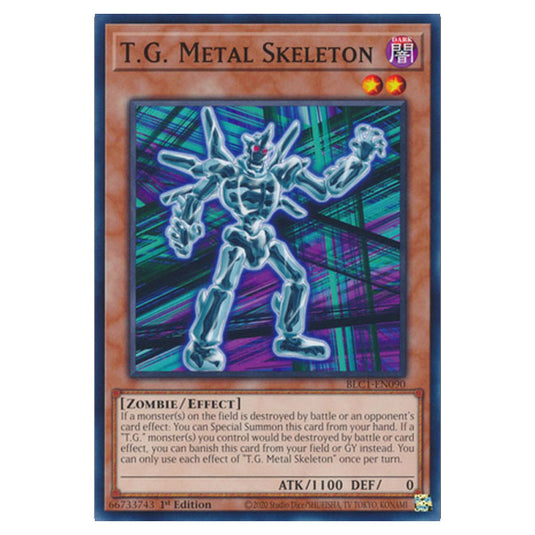 Yu-Gi-Oh! - Battles of Legend: Chapter 1 - T.G. Metal Skeleton (Common) BLC1-EN090