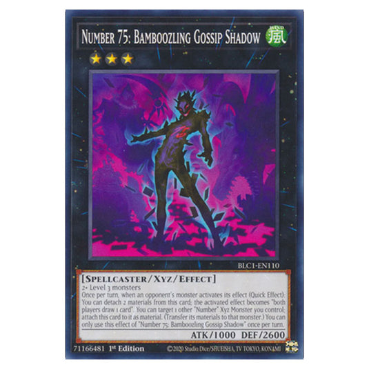 Yu-Gi-Oh! - Battles of Legend: Chapter 1 - Number 75: Bamboozling Gossip Shadow (Common) BLC1-EN110